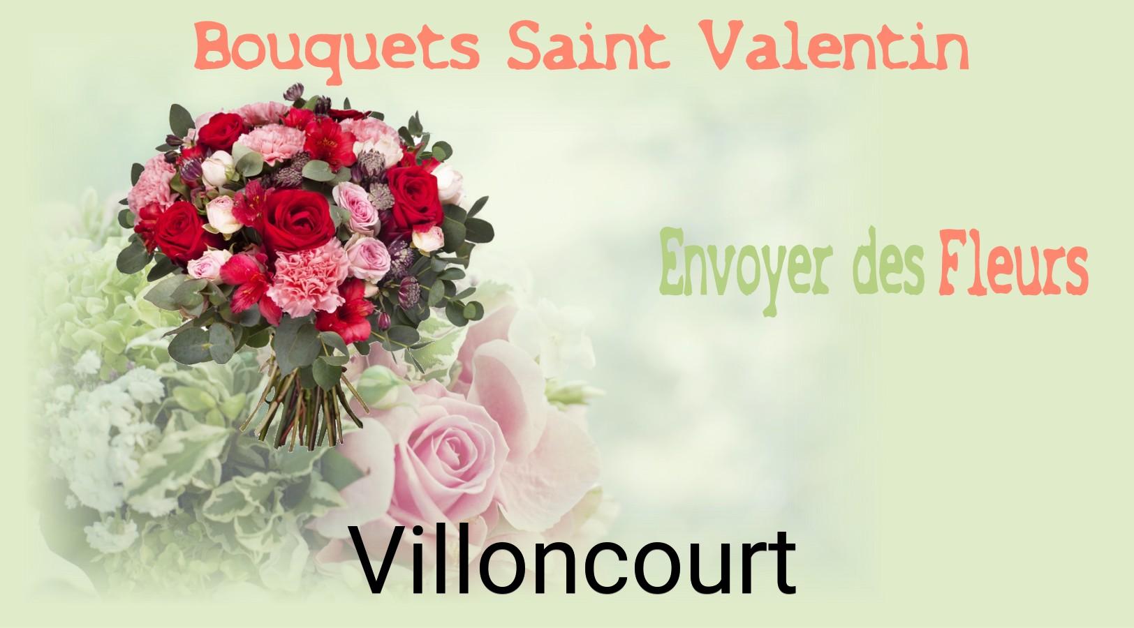 Roses de Saint-Valentin livrées à Villoncourt